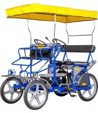 Welomobil Ciclofan E-Sirinetta – 2-osobowy, ze wspomaganiem elektrycznym pedałów
