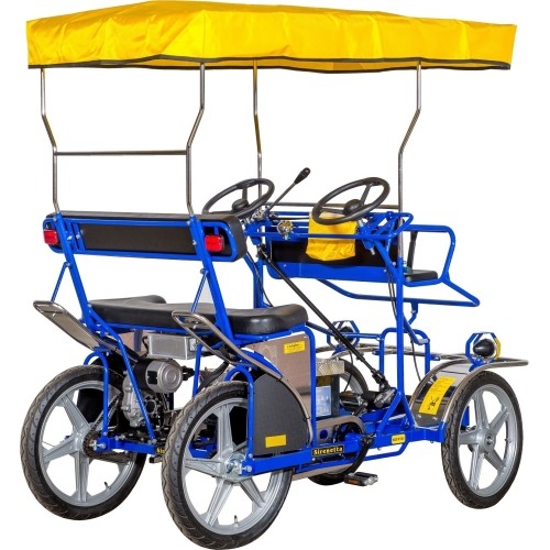 Welomobil Ciclofan E-Sirinetta – 2-osobowy, ze wspomaganiem elektrycznym pedałów