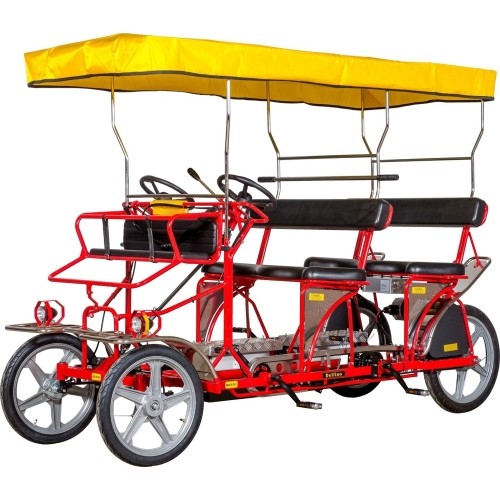 Welomobil Coclofan E-Delfino, 4-osobowy, ze wspomaganiem pedałowania
