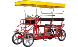 Welomobil Coclofan E-Delfino, 4-osobowy, ze wspomaganiem pedałowania