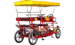 Welomobil Coclofan E-Delfino, 4-osobowy, ze wspomaganiem pedałowania