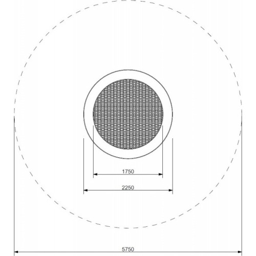 Trampolina Inter-Play Rado 225 cm