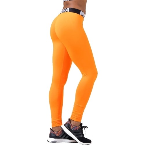 Legginsy damskie Nebbia Squad Hero Scrunch Butt 528 - Orange