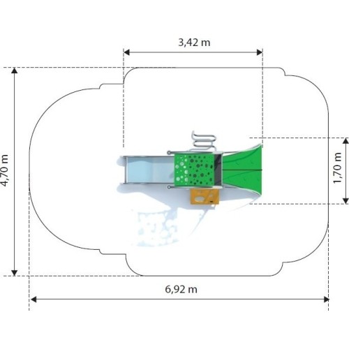 Zestaw na plac zabaw Inter-Play Dometo 1-2