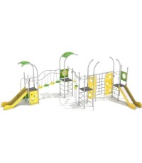 Zestaw wspinaczkowy na plac zabaw Inter-Play Domo 4-1