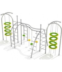 Zestaw wspinaczkowy na plac zabaw Inter-Play Eskalo 5