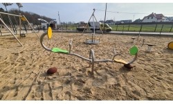 Huśtawka równoważnia na plac zabaw Inter-Play Balancilo 2