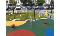 Huśtawka równoważnia na plac zabaw Inter-Play Balancilo 2