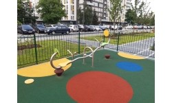 Huśtawka równoważnia na plac zabaw Inter-Play Balancilo 2