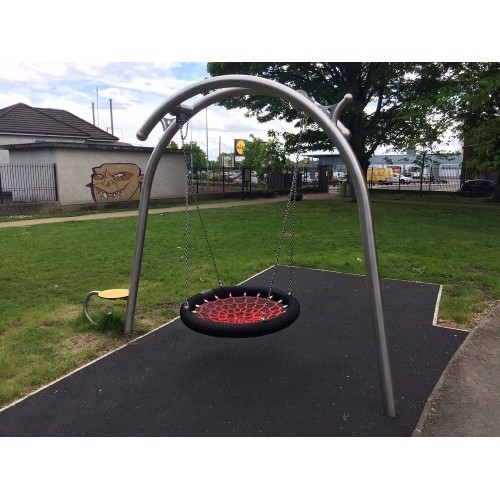 Huśtawka Bocianie gniazdo na plac zabaw Inter-Play Birdo