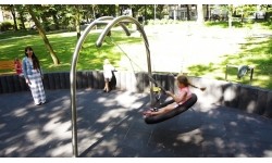 Huśtawka Bocianie gniazdo na plac zabaw Inter-Play Birdo