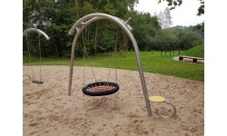 Huśtawka Bocianie gniazdo na plac zabaw Inter-Play Birdo