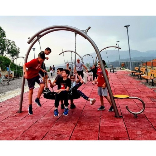 Huśtawka Bocianie gniazdo na plac zabaw Inter-Play Birdo