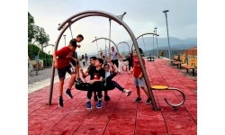 Huśtawka Bocianie gniazdo na plac zabaw Inter-Play Birdo