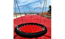 Huśtawka Bocianie gniazdo na plac zabaw Inter-Play Birdo