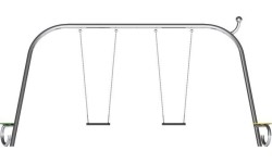 Podwójna huśtawka na plac zabaw Inter-Play Eniro 1