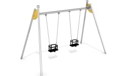 Podwójna huśtawka na plac zabaw Inter-Play Pendolo 2