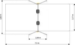 Podwójna huśtawka na plac zabaw Inter-Play Pendolo 2