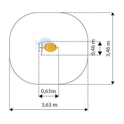 Bujak na sprężynie Inter-Play Sidi 1