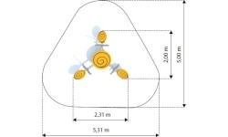 Bujak na sprężynie Inter-Play Sidi 3