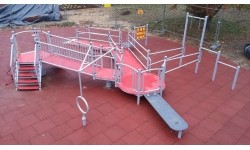 Zestaw integracyjny na plac zabaw dla osób na wózkach inwalidzkich Inter-Play Centaur