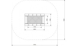 Trampolina Inter-Play Orta-I 150 x 250