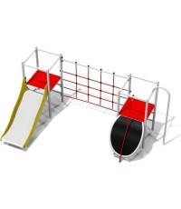 Zestaw wspinaczkowy na plac zabaw Inter-Play Daisy