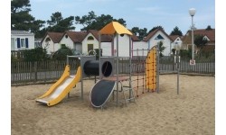 Wielofunkcyjny zestaw wspinaczkowy na plac zabaw Inter-Play Camellia