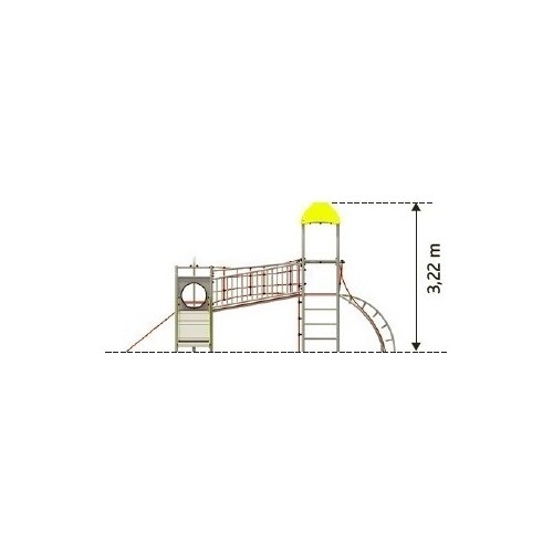 Zestaw wspinaczkowy na plac zabaw Inter-Play Gerbera