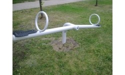 Huśtawka równoważnia na plac zabaw Inter-Play Tulip