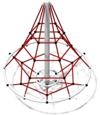 Siatka wspinaczkowa na plac zabaw Inter-Play Aster