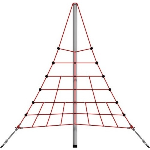 Siatka wspinaczkowa na plac zabaw Inter-Play Mt. Elbrus