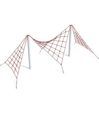 Siatka wspinaczkowa na plac zabaw Inter-Play Mt. Rysy