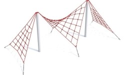 Siatka wspinaczkowa na plac zabaw Inter-Play Mt. Rysy