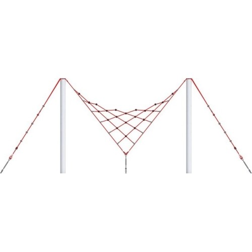 Siatka wspinaczkowa na plac zabaw Inter-Play Mt. Rysy