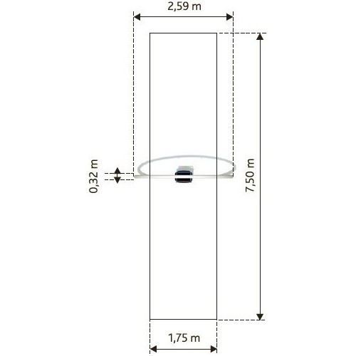 Huśtawka na plac zabaw Inter-Play Stargate 2