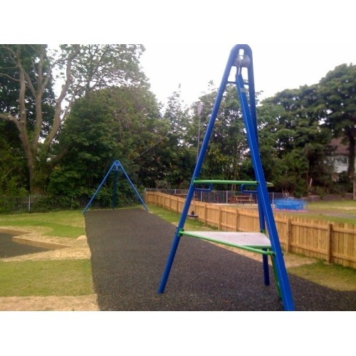 Zjazd linowy z platformą startową Inter-Play Aspen 25 m