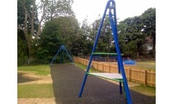 Zjazd linowy z platformą startową Inter-Play Aspen 25 m