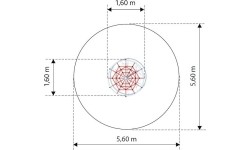 Siatka do wspinaczki na plac zabaw Inter-Play Mt. Kasprowy