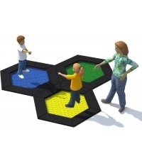 Trampolina na plac zabaw Inter-Play Hexo 3B