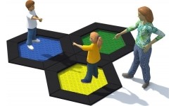Trampolina na plac zabaw Inter-Play Hexo 3B
