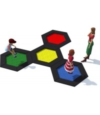 Trampolina na plac zabaw Inter-Play Hexo 4B