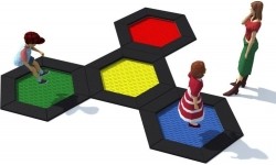 Trampolina na plac zabaw Inter-Play Hexo 4B