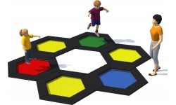 Trampolina na plac zabaw Inter-Play Hexo 6A