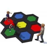 Trampolina na plac zabaw Inter-Play Hexo 7A