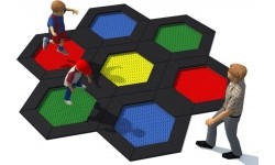 Trampolina na plac zabaw Inter-Play Hexo 7A
