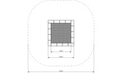 Trampolina na plac zabaw Inter-Play Pako 225 WP