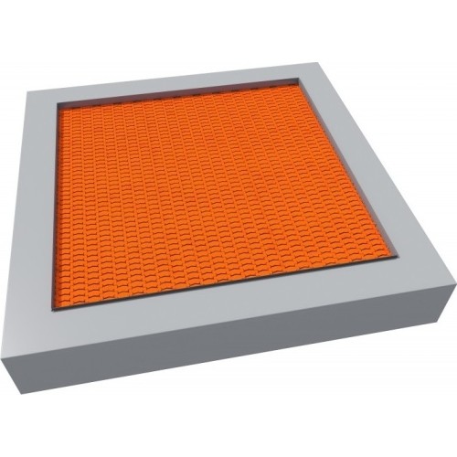 Trampolina Inter-Play Pako 250 WP, kwadratowa, ziemna