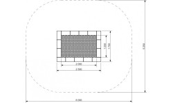 Trampolina Inter-Play Orta 175 x 250 WP
