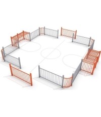 Bramka piłkarska Inter-Play 2 (7x7 m)